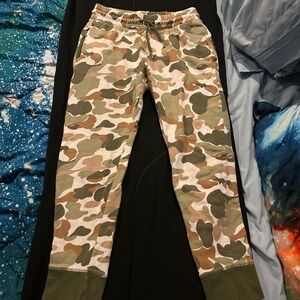 Camouflage sweatpants